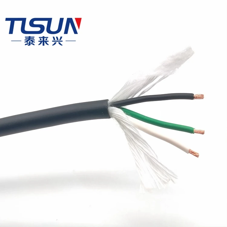SJEOOW Американский Электрический кабель 3C 18AWG силовой кабель водонепроницаемый кабель