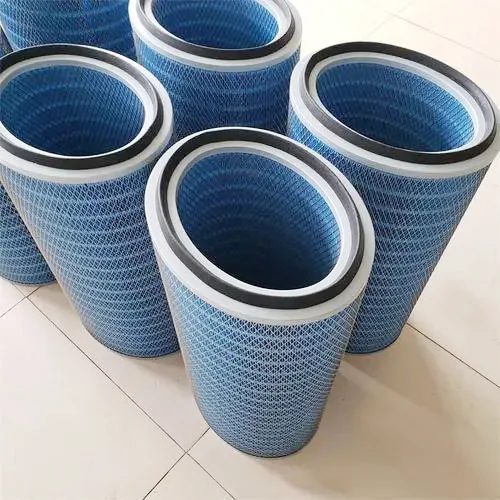 Wholesale Flame Retardant Dust Smoke Nanofiber Filter Element Fingerprint Resistant Oval End Cap