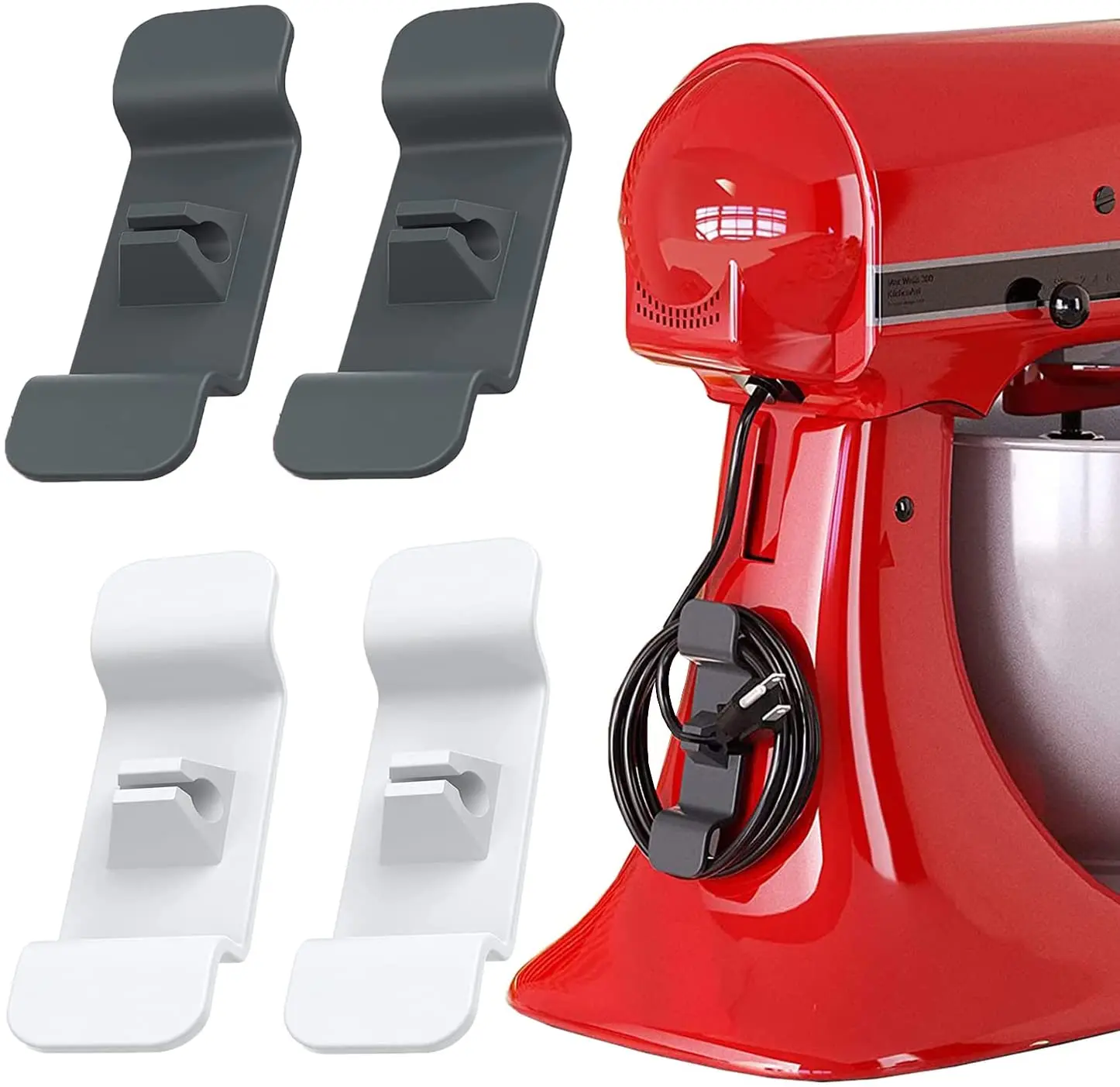 Органайзер для обертывания шнура зажимы держатель намотка проводов кабеля кухонная подставка приборов блендер миксеры воздушная