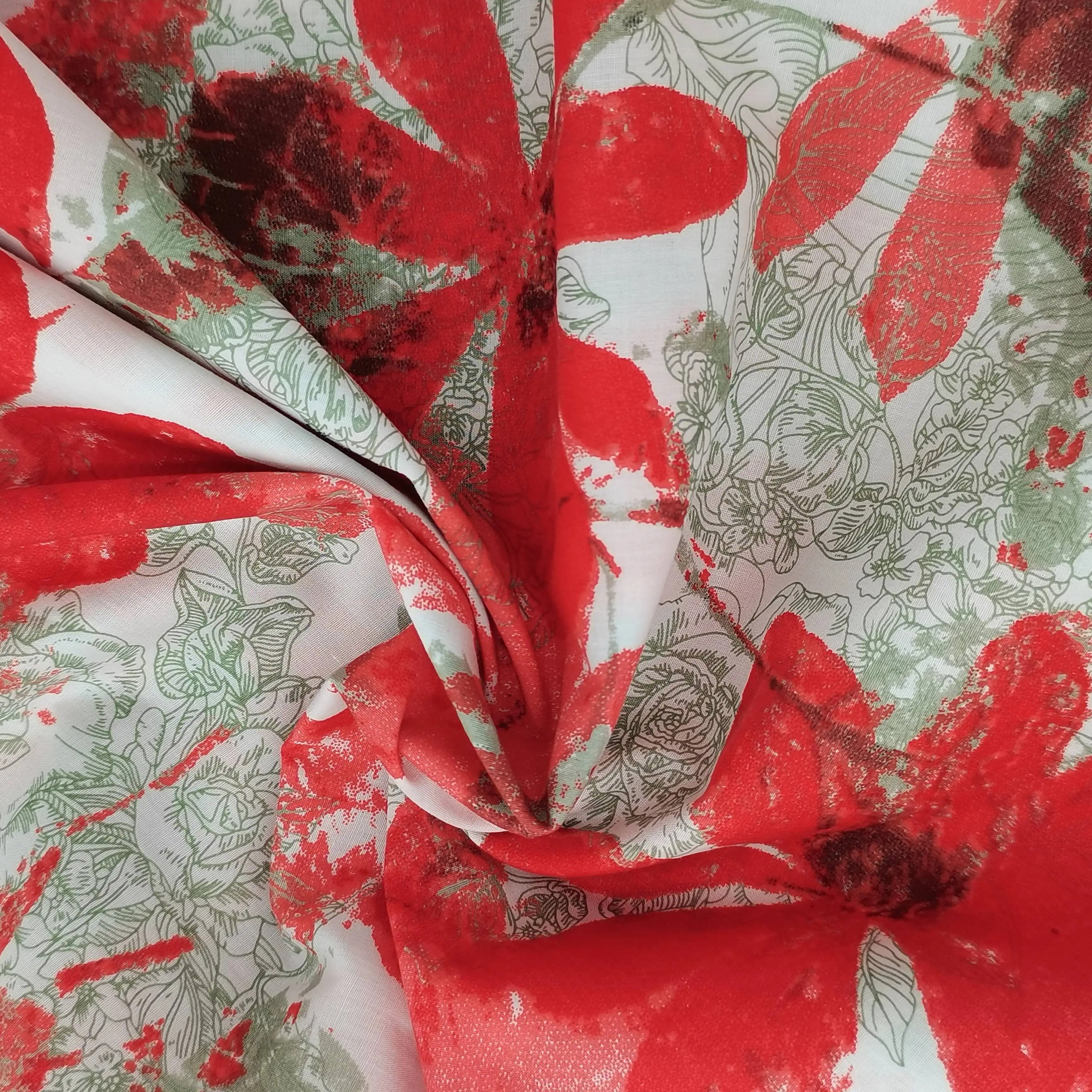 Ready to Ship Flower Liberty Tana Lawn 100% Cotton Poplin Fabric Printing for Dress