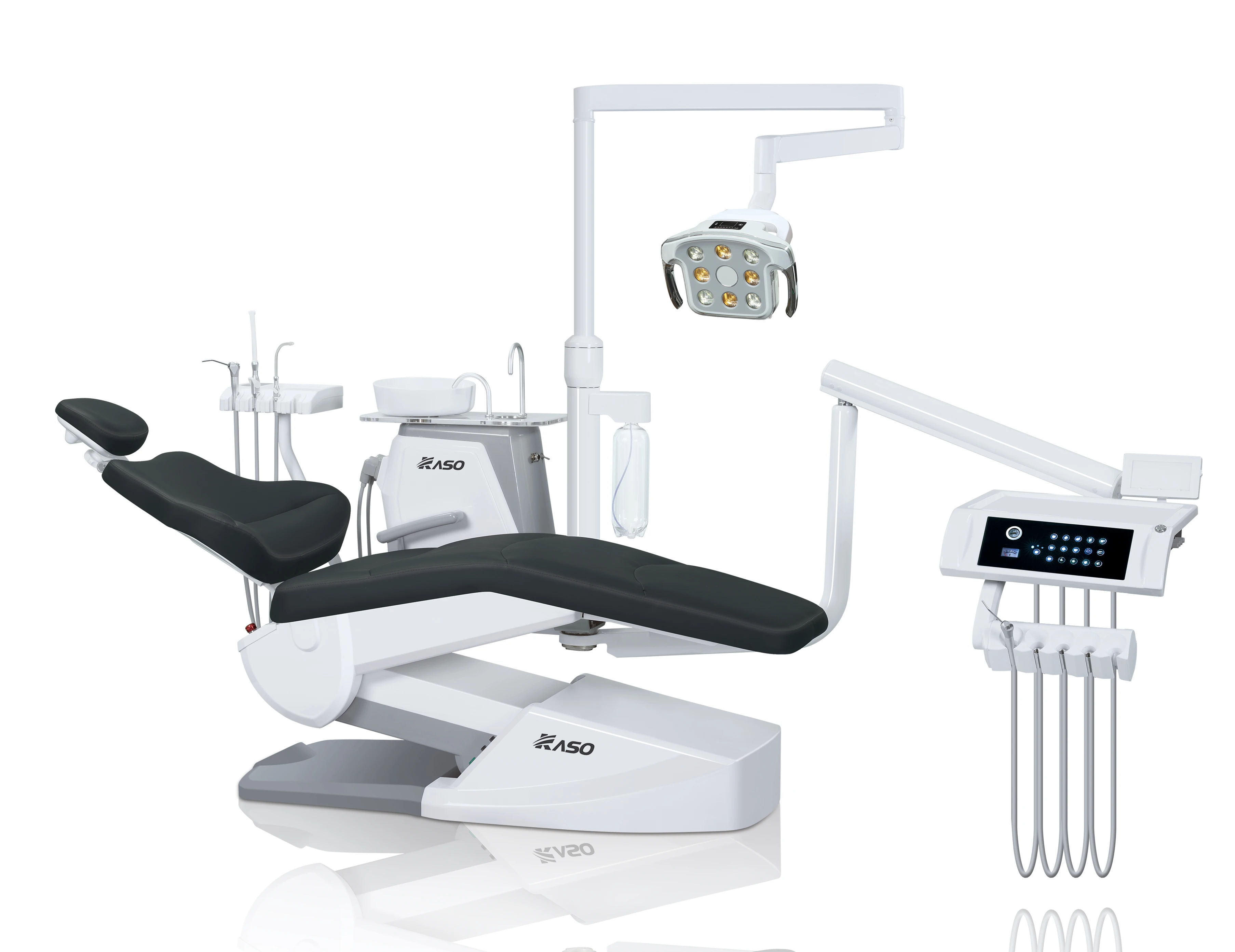 2023 KASO медицинский 90-градусный подвижный боковый ящик KS-R4 роскошного стоматологического кресла