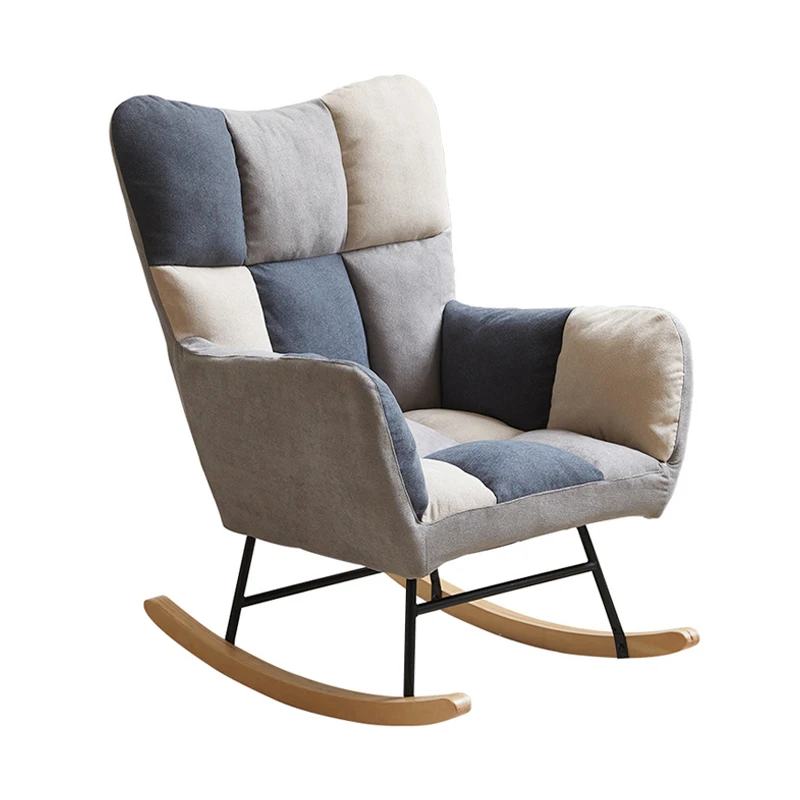 Xingsheng New product Rocking chair balcony leisure single sofa lounge chair bedroom lazy rocking chair