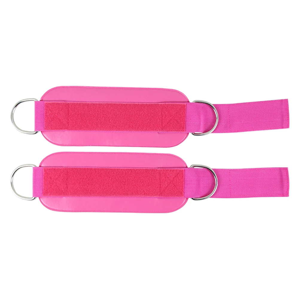 2021 Weight Lifting Gym Cable Attach Training Fitness Ankle Strap With D-ring