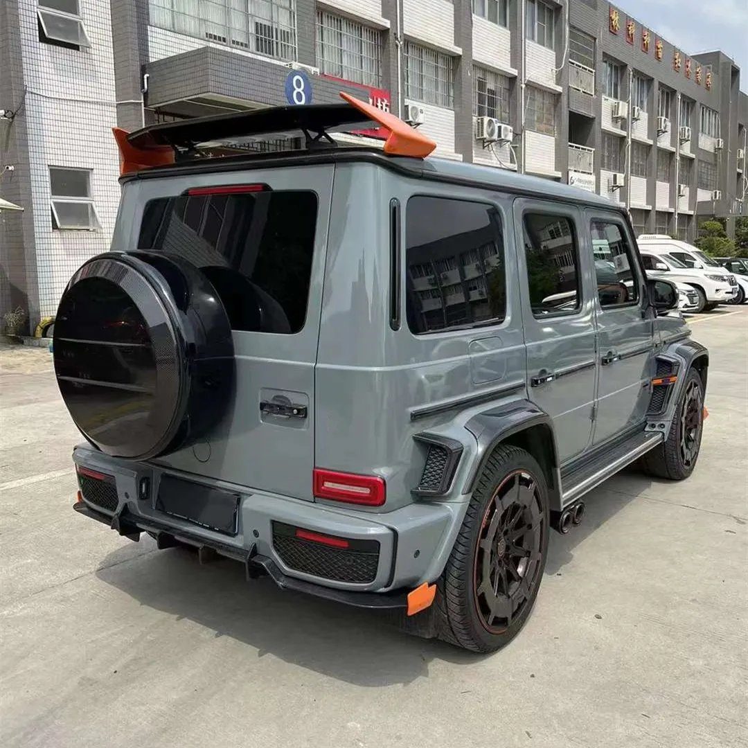 BETTER High Quality Dry Carbon Fiber Brabu Rocket G900 Style Body Kit for Mercedes-Benz G-Class W464 G63