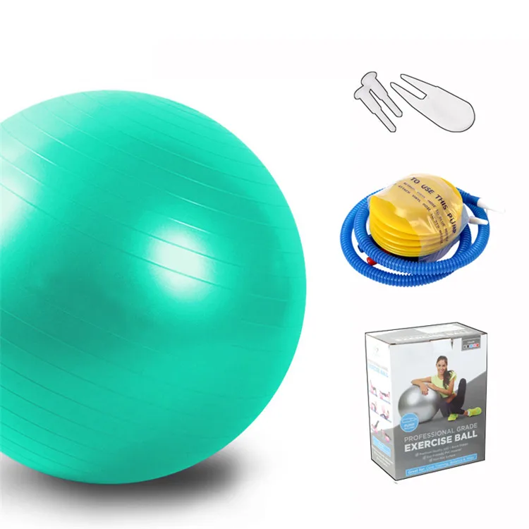 
Custom Exercise Eco Friendly Fitness Pregnancy Green Gym Ball 