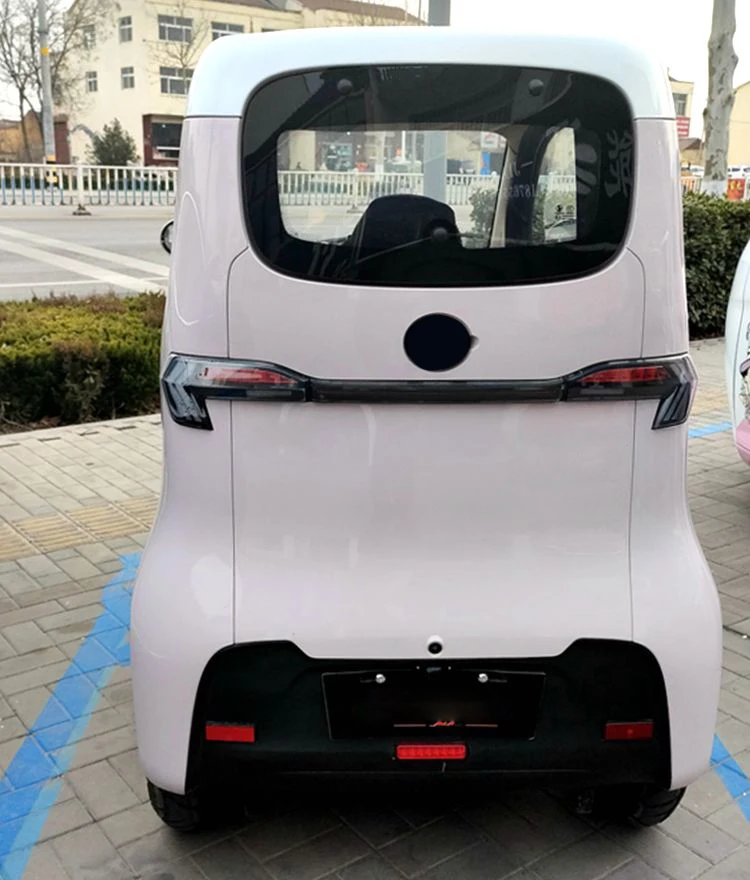 EEC 2000w 60v 58ah 110km 3 Wheel 3 Seat Enclosed Electric Rickshaw Tricycle Moped Tuk Tuk Car 2 Door