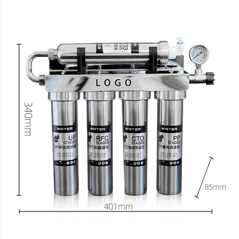Factory Price High Quality Under Sink SUS UF Water Purifier Household System