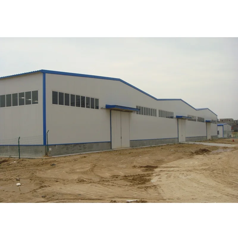 China Prefabricated Farming Shed Barn Price Steel Structure Industry Warehouse Hangar Workshop Construction