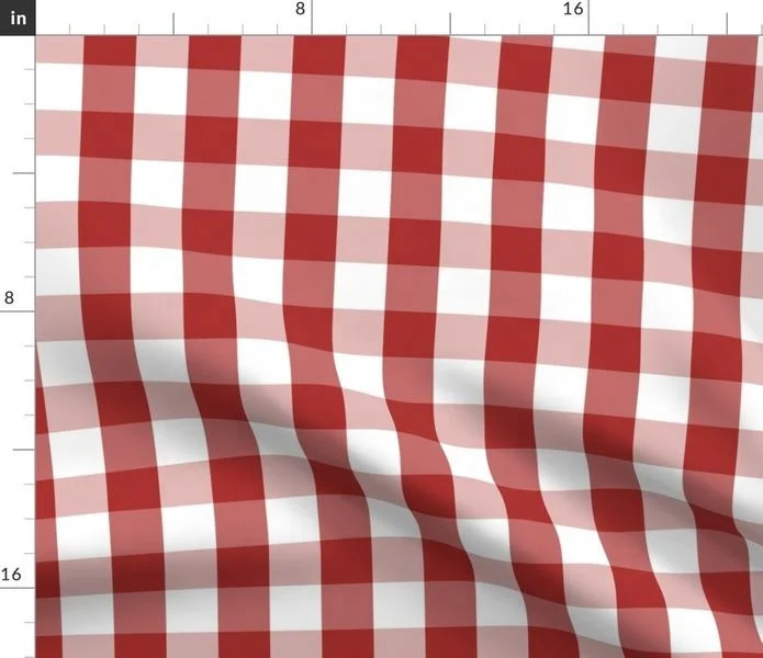 Gingham Checks Uniform fabric