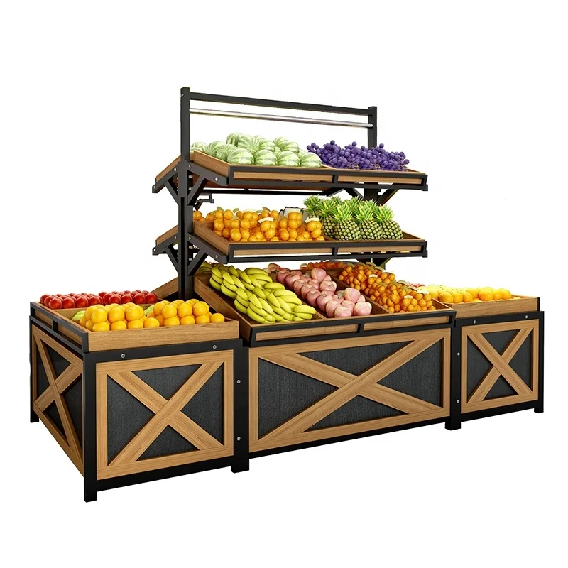 New style Supermarket Equipment/Fruits and Vegetable Shelf