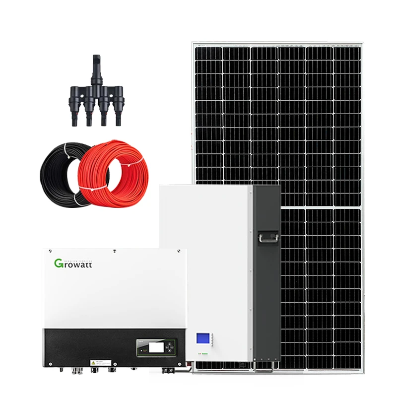 China Made 5kw 10kw Solar Power System Complete Hybrid Set Off-grid Solar System Hybrid Solar Energy System Hybrid
