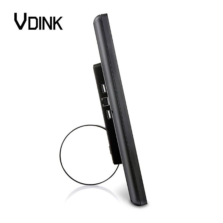Vdink Touch Screen Monitors Wall Mounted 14 Inch OEM All In One Digital Signage Advertising Players Android Tablet