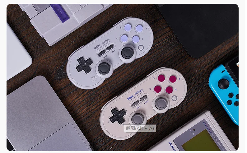 New upgrade Retro 8bitdo nes30 pro/fc30 pro gamepad Classic BT wireless smartphone gamepad
