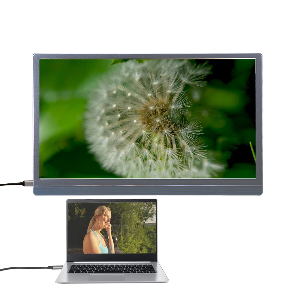 15.8 inch portable monitor IPS Display Ultra thin HDR Type- c port portable Lcd monitor gaming monitor for Laptop PC PS4