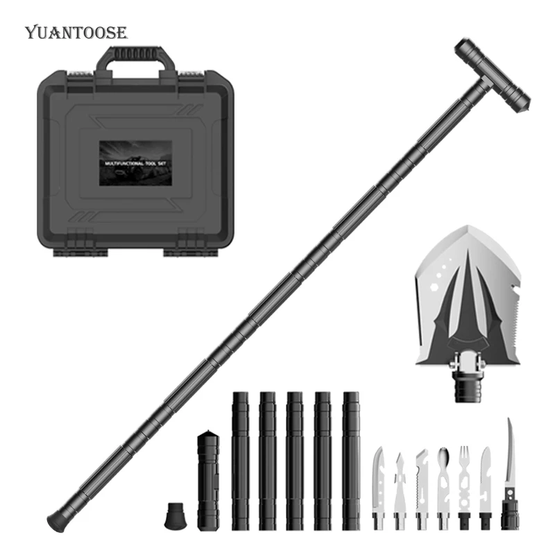 
New Multifunctional Shovel Tool Set Trekking Poles Kit  (1600169208523)