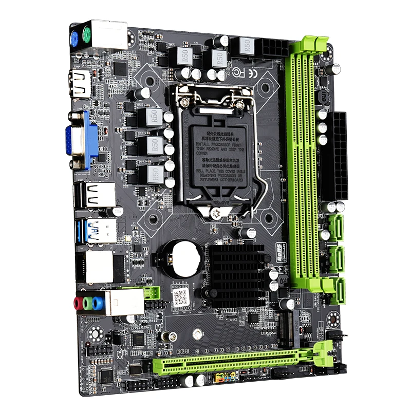 Заводская материнская плата H310c LGA1151, разъем SATA3.0 PCIE 16X DDR3 H310C, материнская плата