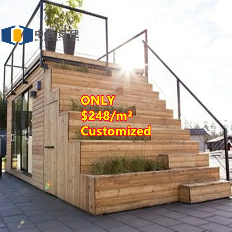 CGCH сборная стальная конструкция роскошные контейнерные дома все используют стальную конструкцию сборные жилищные проекты
