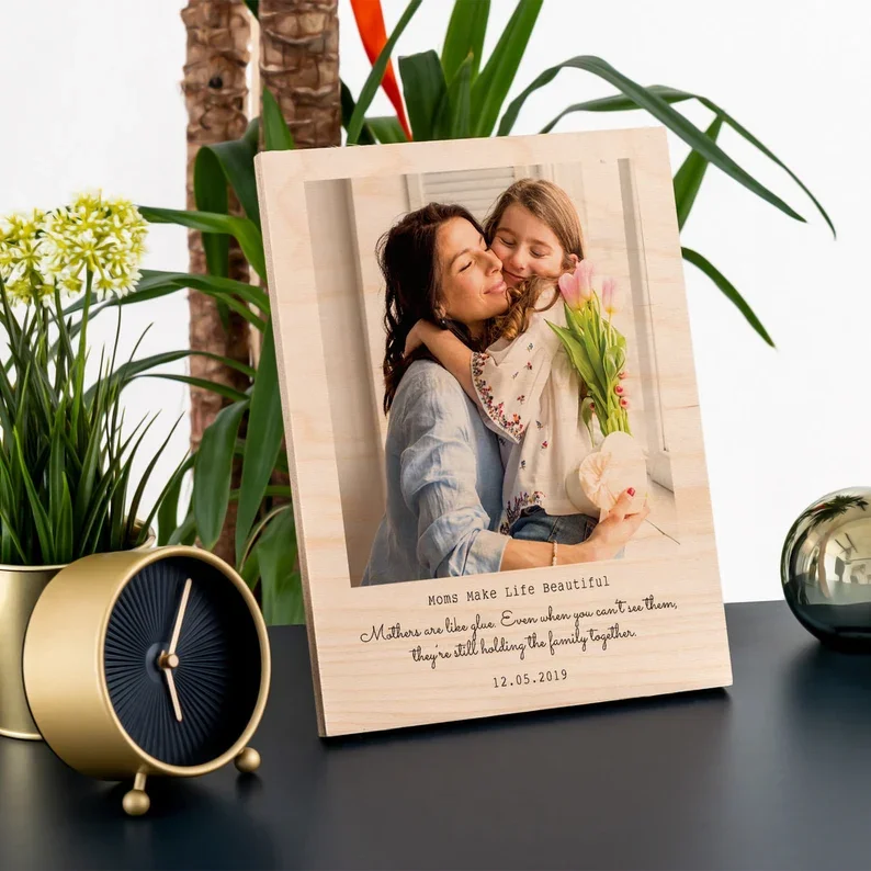 30x40 40x50 50x70 12x16in 16x18in 24x36in Black White Brown MDF Wood Picture Frame Large Photo Frame Home Decor Wall Hanging