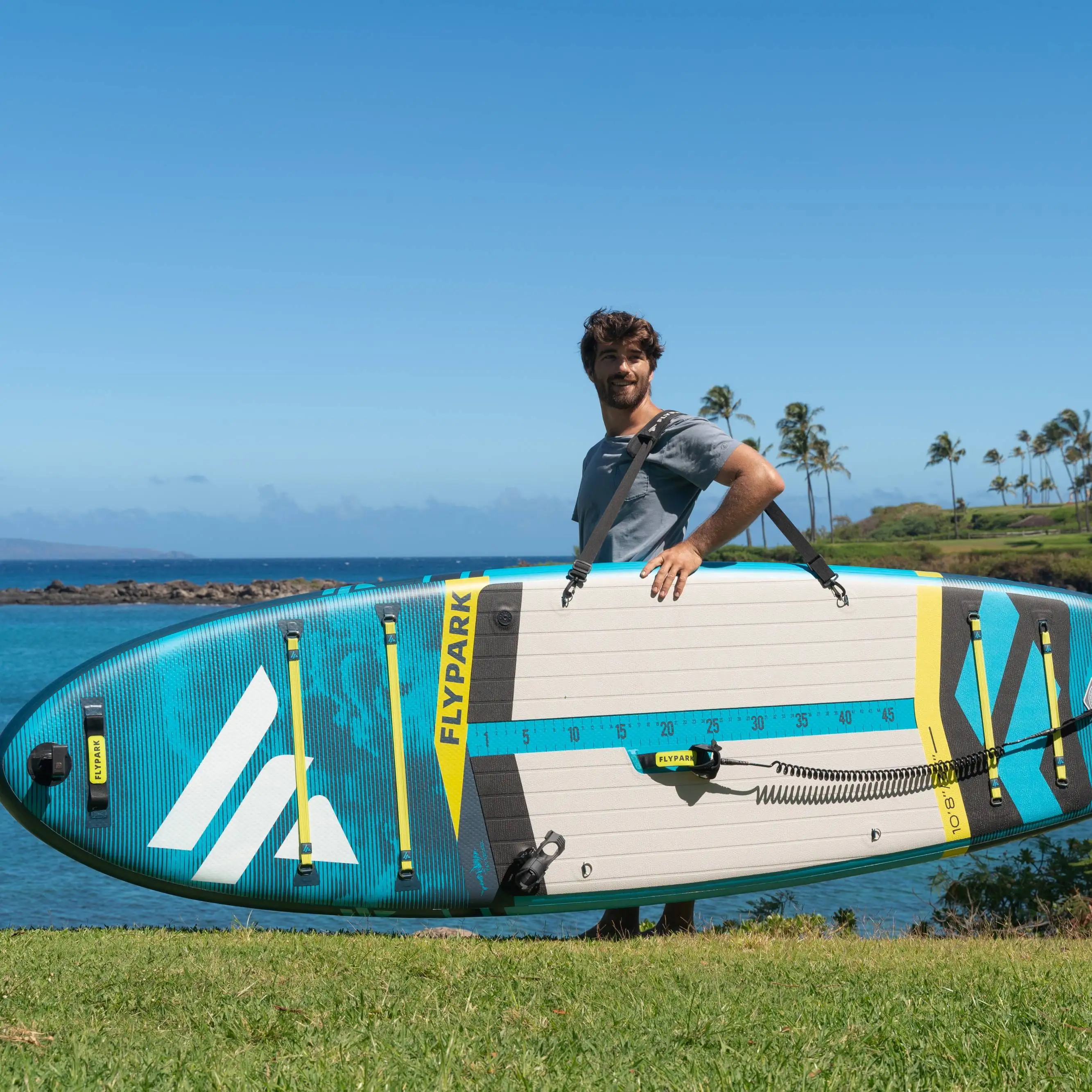 2024 New Arrival fishing Inflatable sup  stand up paddle board rescue boards surfboard Extra Wide SUP