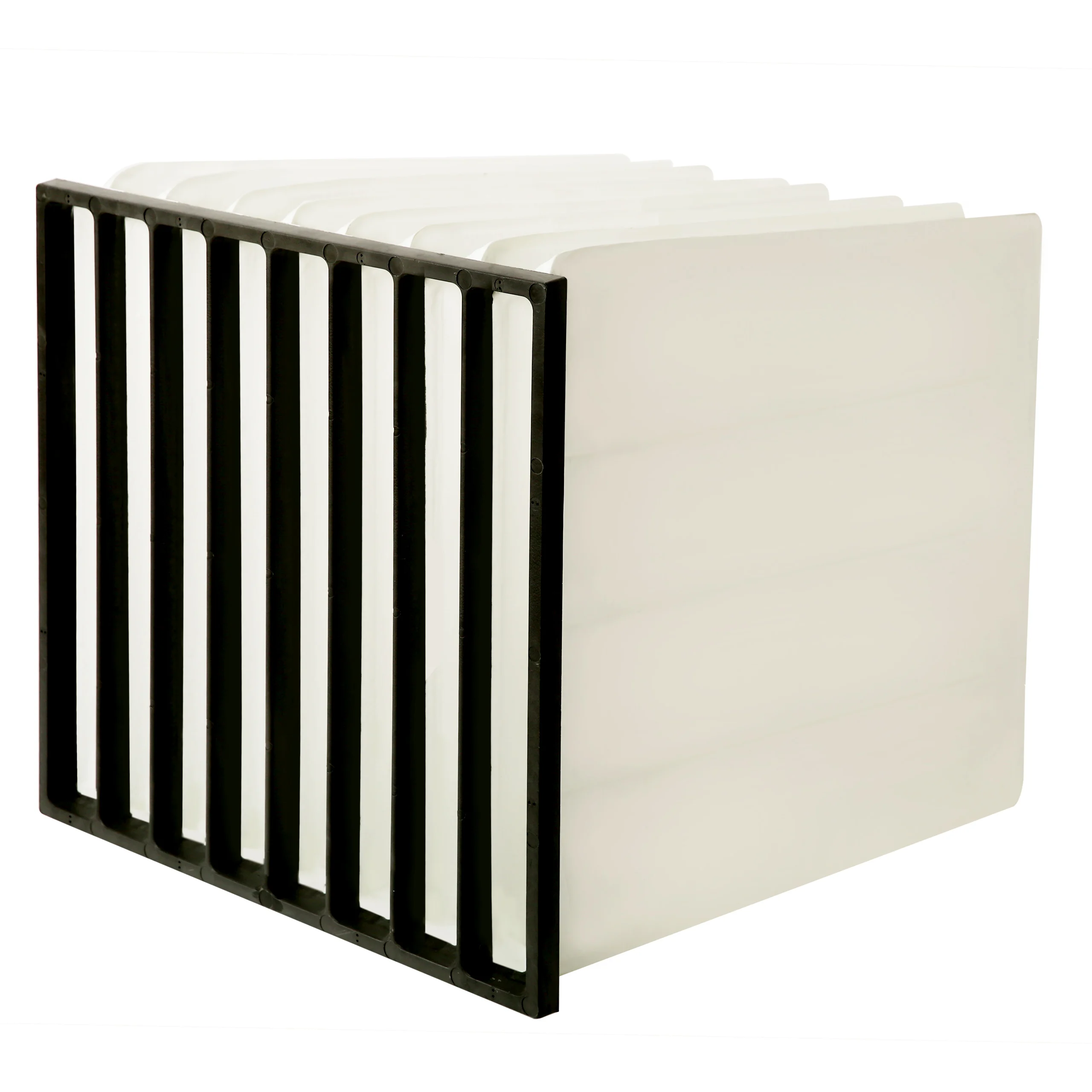 Rigid pocket filter PU frame filter with professional structure gas turbine filter