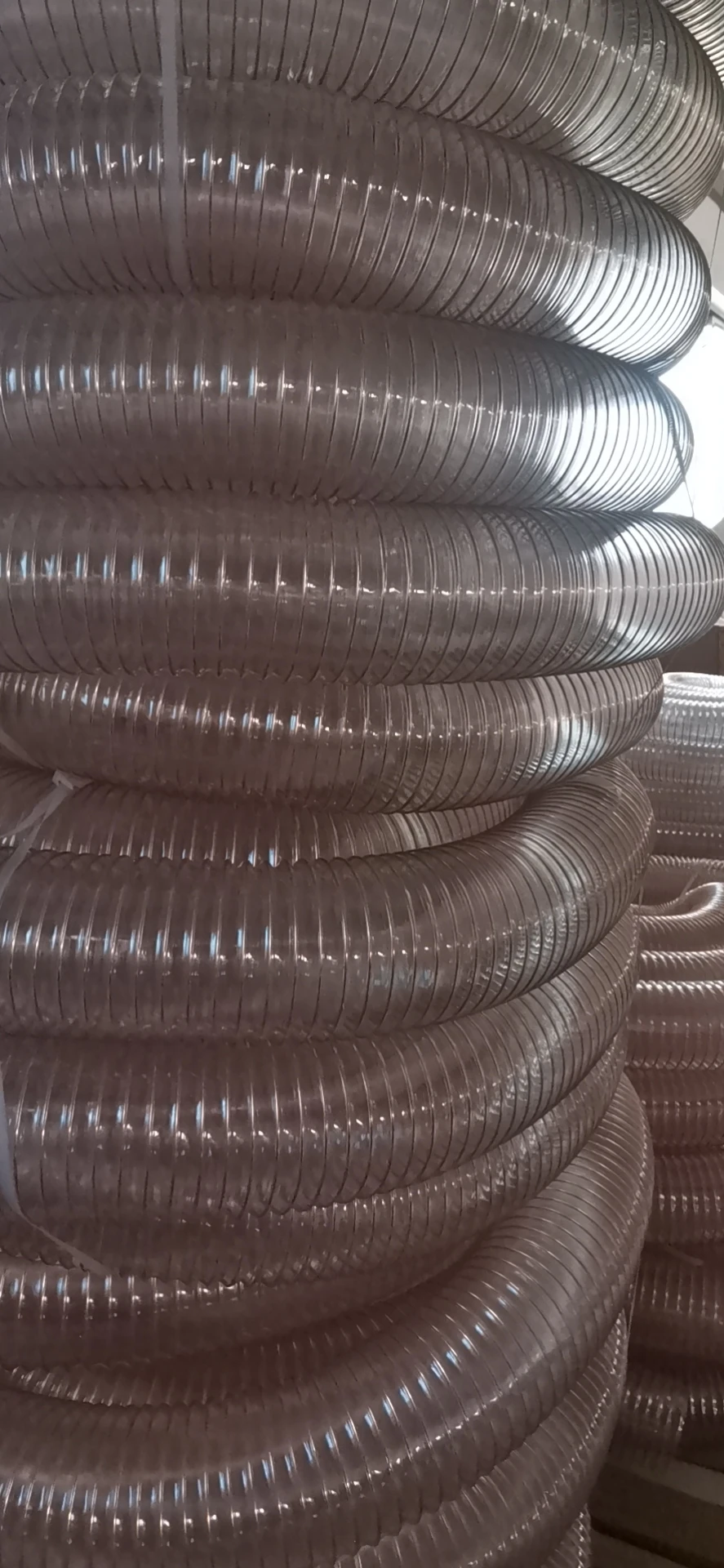 Hicas PU tube plastic pipes for dust collector