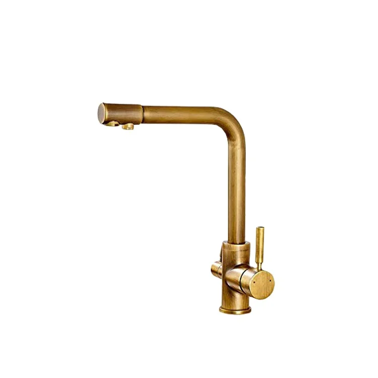 Antique Kitchen faucet Brass Kitchen taps with Dual Handle Kitchen mixer