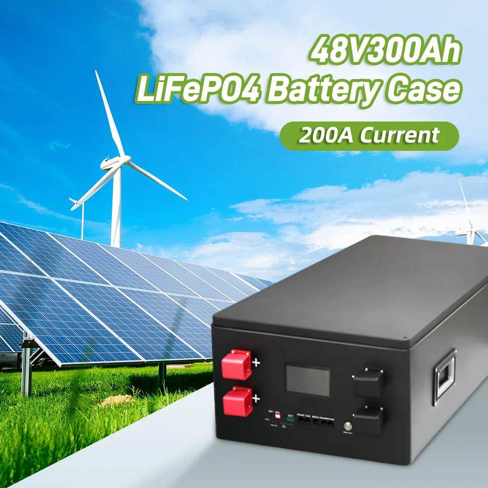 Paragon DIY 48V 280ah LiFePO4 Battery Case with JK-PB2A16S20P BMS & 4.3inch LCD Screen Including All Accessories DDP to Poland