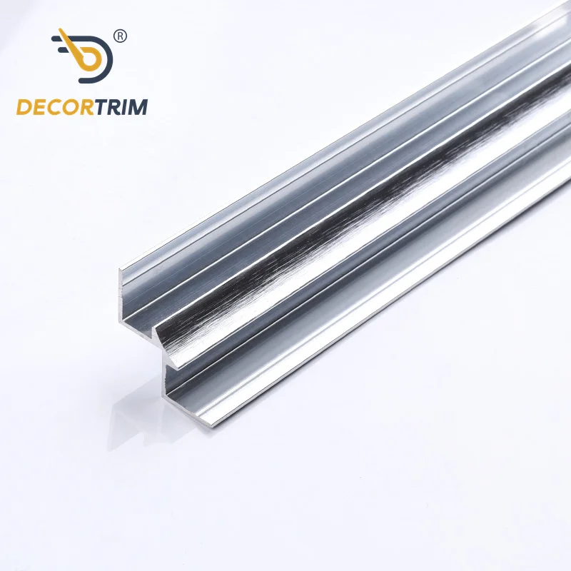 Prolink Metal Custom Factory YJ-259A UV Shape Aluminum Tile Floor Edge Trim Profile Accessories for