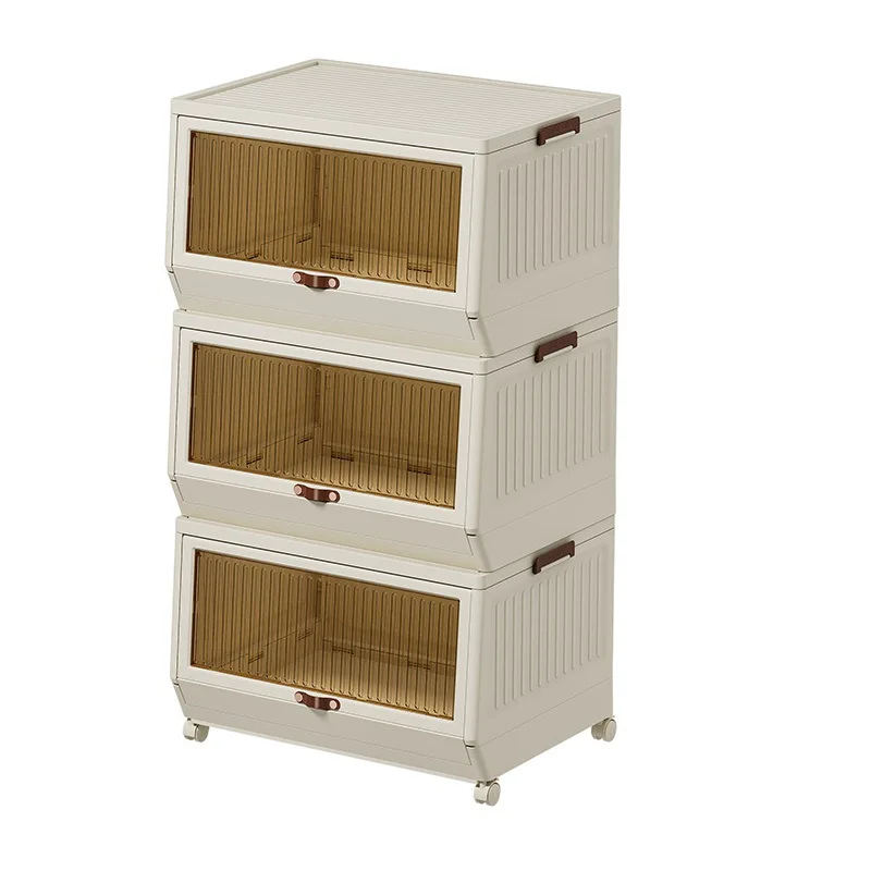 Custom Multifunctional Cloth Organizer Plastic Storage Boxes Bins for Home and Kitchen Organization