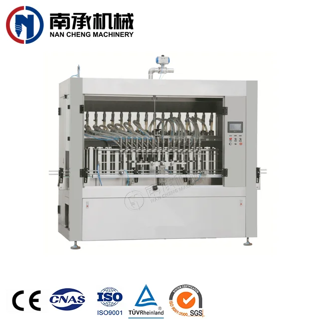 Servo Motor Driven Automatic Honey Filling Machine Piston bottling Production Line