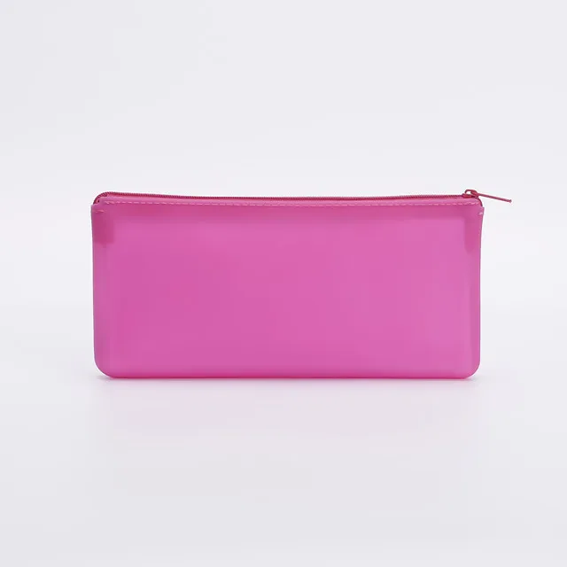 Hot Selling Silicone Pencil Case Waterproof Stationery Storage Organizer Bag Pen Bag School Office