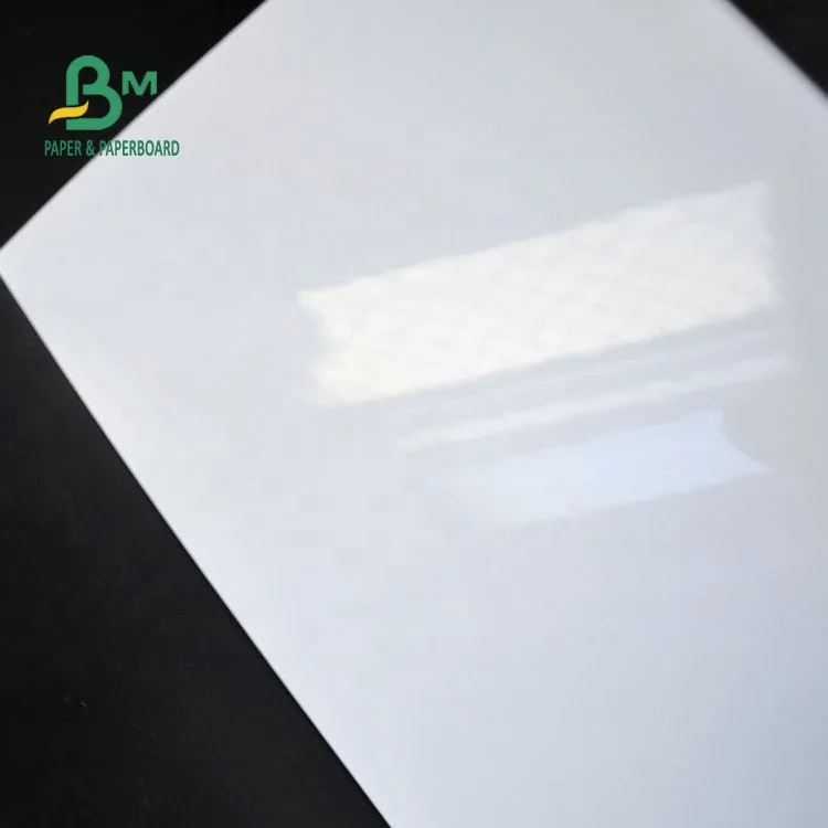 300gsm 14PT C2S Inkjet Glossy Photo Paper For Print Shop A3 A4 4R Waterproof