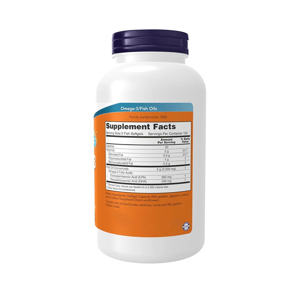 High Quality 250-Capsule Omega-3 Fish Oil Supplements 1000mg Bulk Direct from Manufacturer