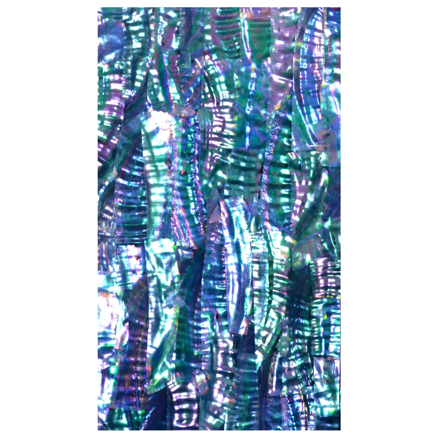 Customizable Mother of pearl shell veneer paua abalone paper laminate shell sheet DB-013