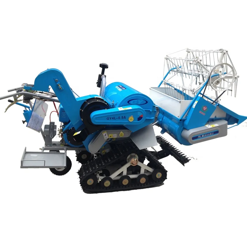 Economic high quality mini combined rice harvester