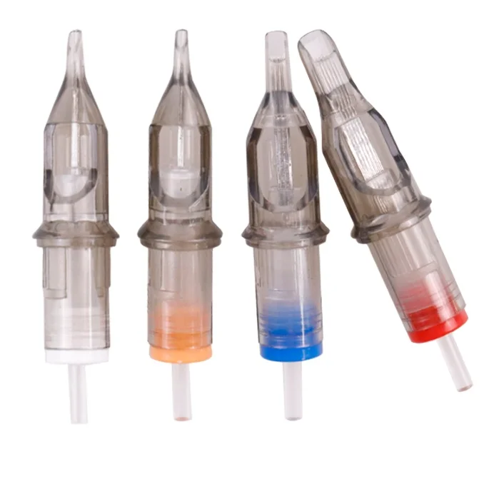 Revolution Cartridge Tattoo Needle Round Liner 0.35mm Long Taper RL/M1/RM Safety Membrance for Cartridge Machine and Grip