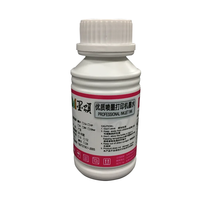 Hot sale factory direct 500ML embossed textile ink discharge for screen print dtg