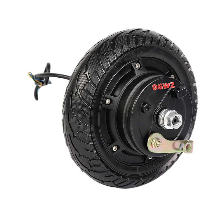 8 inch 200x50 24/36/48V 250W brushless drum brake gear hub motor electric bicycle scooter motor