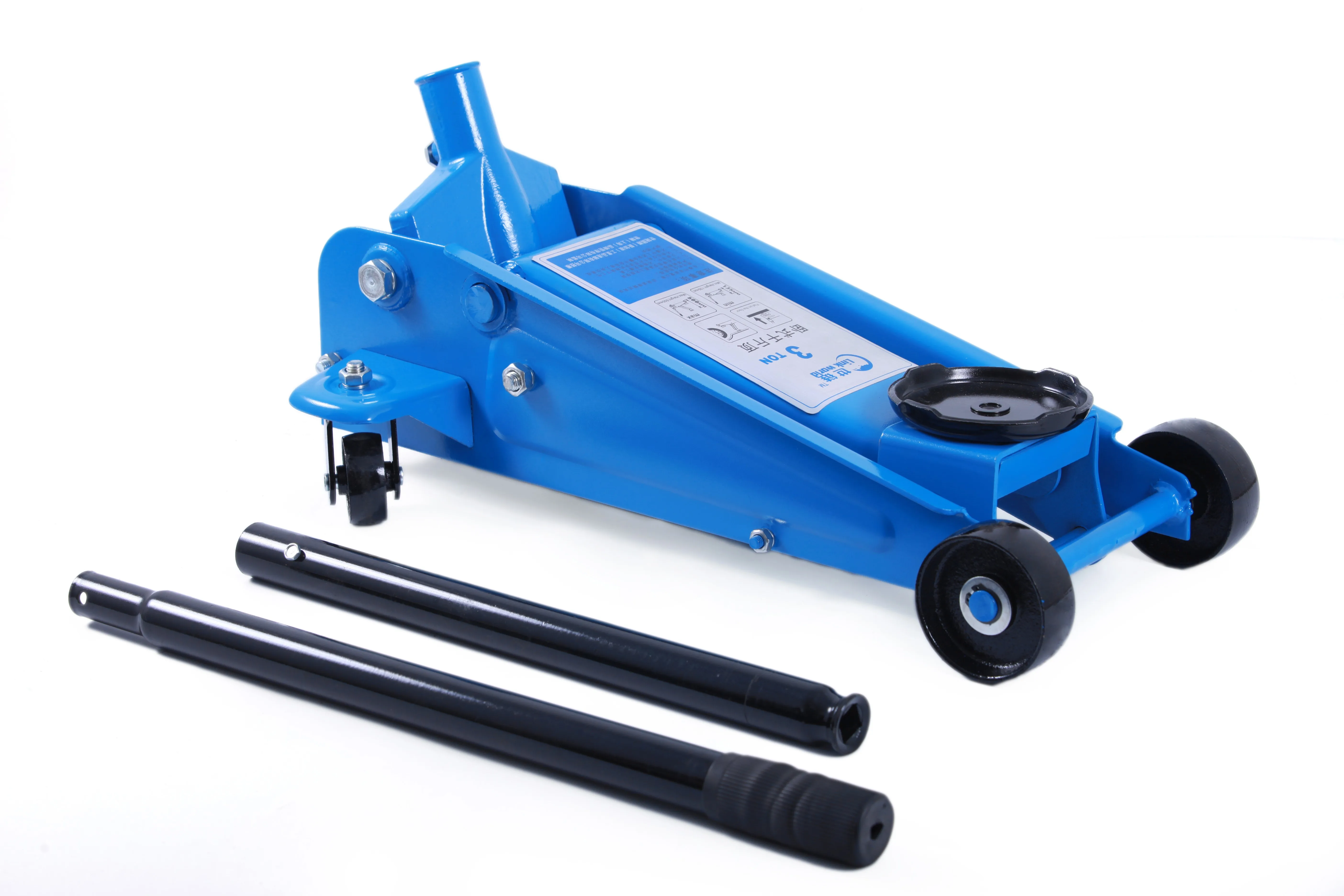 2-Ton Low Profile Long Floor Jack Vehicle Car Garage Hydraulic Lift
