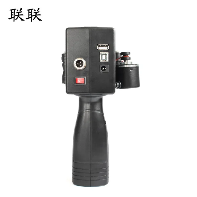 12.7mm height Fast Drying Easy Operate Hand Held Inkjet Printer/hand Jet Printing Machine