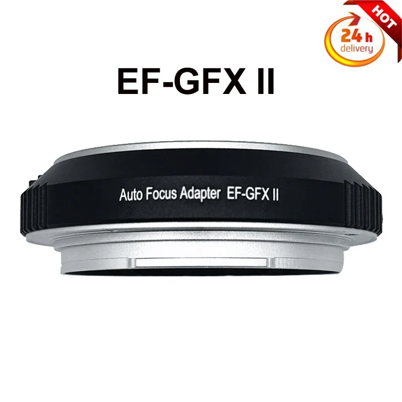 EF-GFX II крепление для объектива с автофокусом кольцо-адаптер полная Рамка Canon EOS EF EF-S камеры Fuji GFX GFX100S