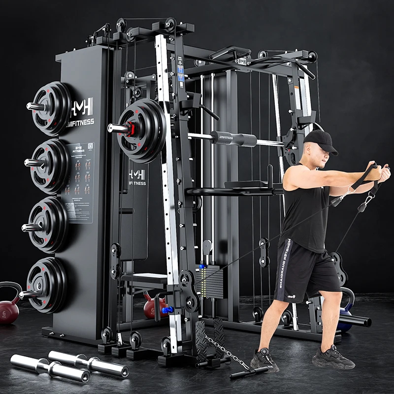 New Design  Multi Functional Smith Machine Squat Rack Smith Machine
