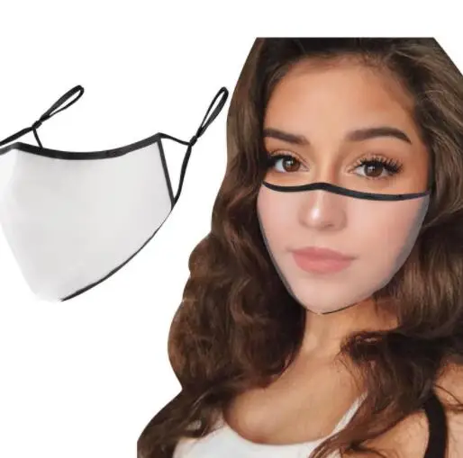 2021 женские прозрачные лицо, моющиеся прозрачные лицо, улыбка для глухих, украшение для чата