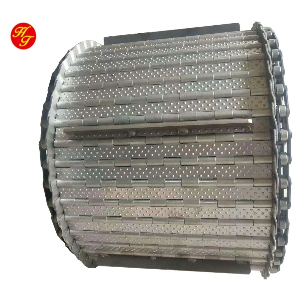 Stainless plate conveyor chain apron conveyor chain belt chip conveyor scraper