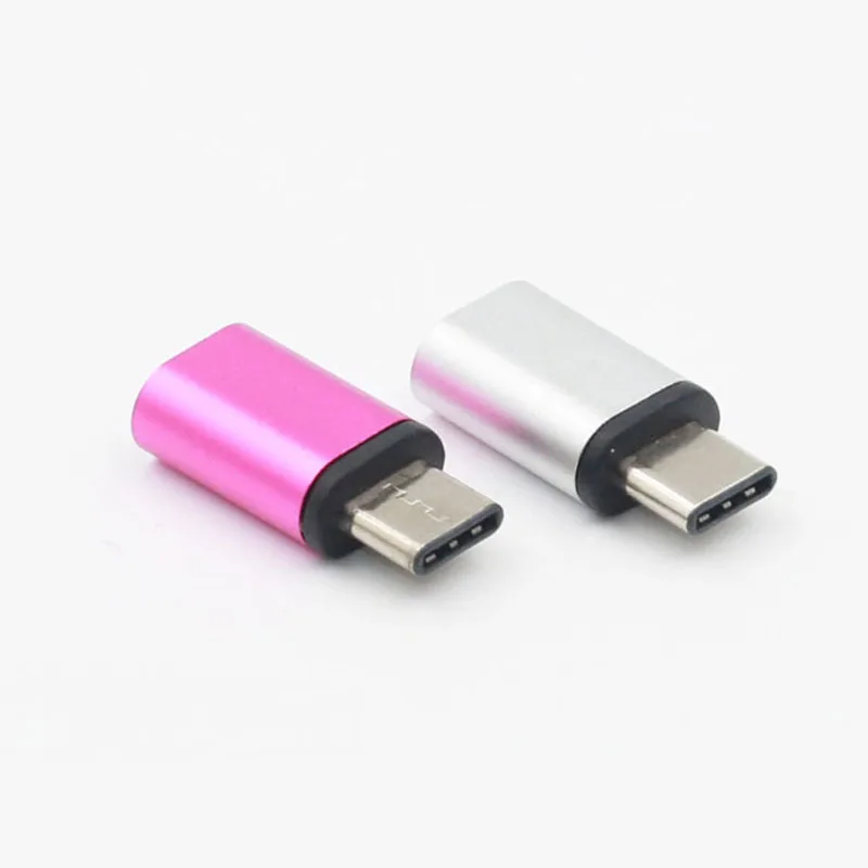 Free shipping OTG Type C OTG Adapter Micro OTG Converter Type C male to Micro USB B female adapter for Mobile Phone