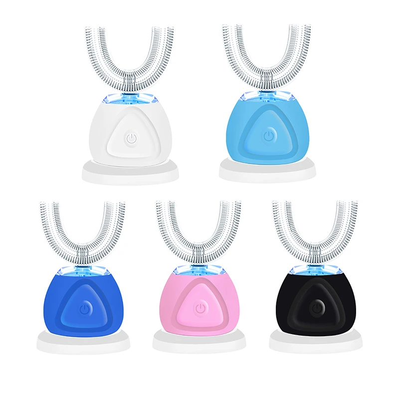 New 360 Water Proof  U Shape Toothbrush Sonic Electric Kids Toothbrush