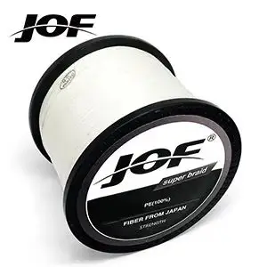 JOF 100 м леска для морской рыбалки 8 плетеная многонитевая 10-110 фунтов плавающая нитей