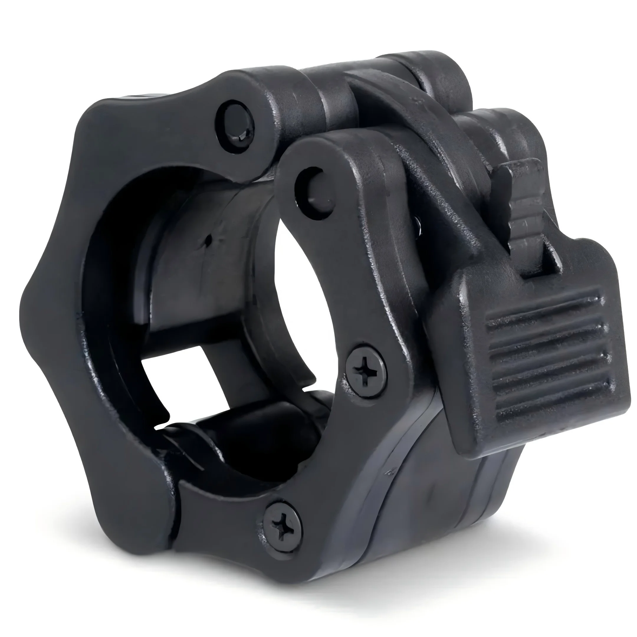 Gym black powerlifting weightlifting quick release nylon barbell collar clamps bar lock ring 25mm/28mm/30mm/50mm barbell collar