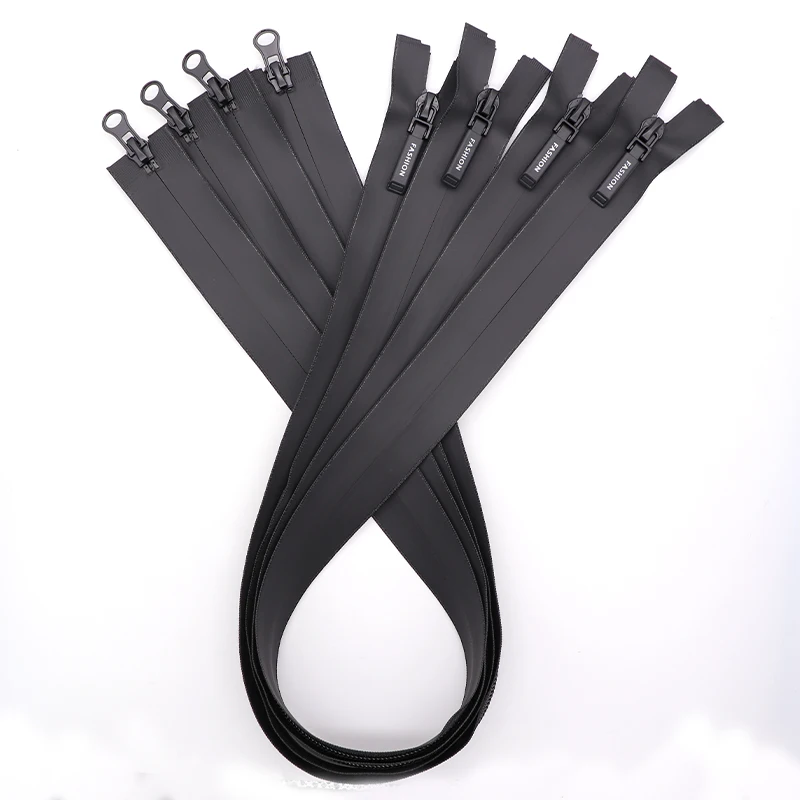 High quality double sided zipper for jackets waterproof zipper 5# open end waterproof zipper for Mountaineering wear