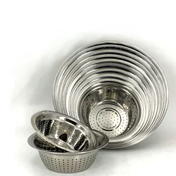 Kitchen drying bowl basket washing rice sieve leakage basin size 32cm